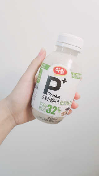 하림 P+ 닭가슴살 프로틴 쉐이크 — 5점을 준 리뷰어가 2019년 6월 올린 사용 사진