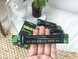 로하스웰 프랑스산 레몬밤 분말 — 5점을 준 리뷰어가 2018년 5월 올린 사용 사진