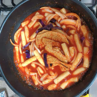 화곡미담 옛날 떡볶이 — 4점을 준 리뷰어가 2020년 2월 올린 사용 사진
