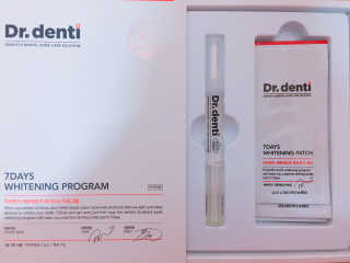 Dr.denti 닥터덴티 치아미백 7days 화이트닝 프로그램 — 3점을 준 리뷰어가 2016년 10월 올린 사용 사진