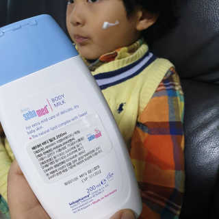 세바메드 베이비 바디밀크 200ml — 5점을 준 리뷰어가 2020년 1월 올린 사용 사진