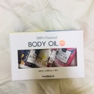 이네스네이쳐 천연 바디오일 미니 3종세트 50ml — 4.17점을 준 리뷰어가 2018년 5월 올린 사용 사진