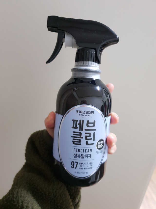 페브클린 500ml 리뷰 사진