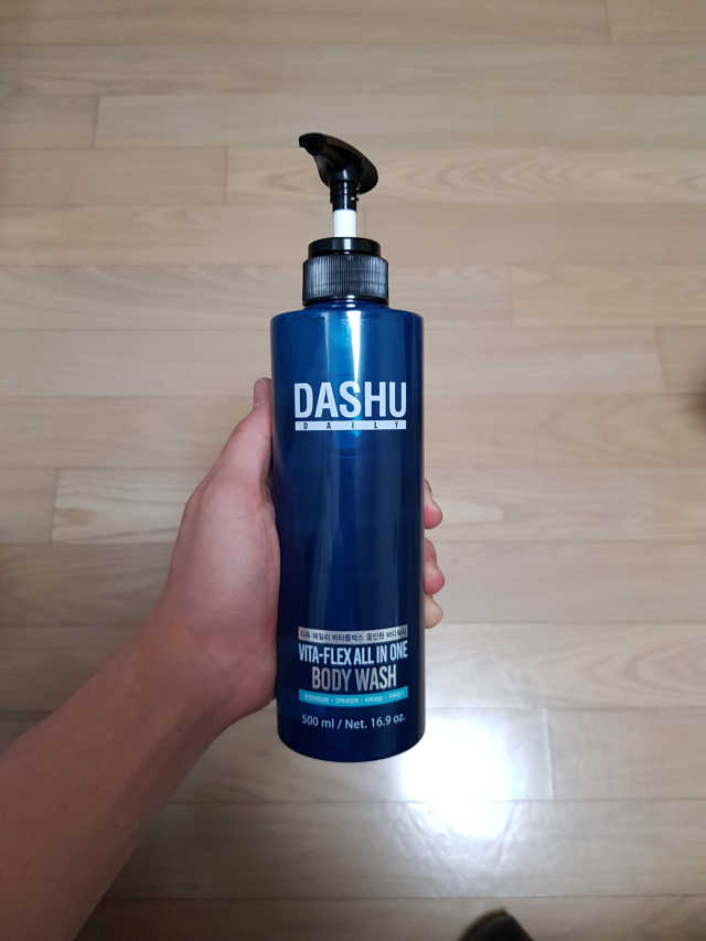 다슈 데일리 비타플렉스 올인원 바디워시 리뷰 사진