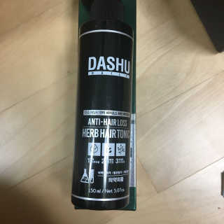 다슈코리아 다슈 안티 헤어로스 허브 헤어토닉 — 3.5점을 준 리뷰어가 2017년 3월 올린 사용 사진