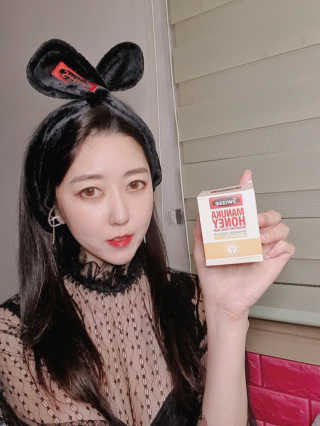 SWISSE 스위스 마누카 허니 디톡시파잉 페이셜 마스크 — 5점을 준 리뷰어가 2019년 12월 올린 사용 사진