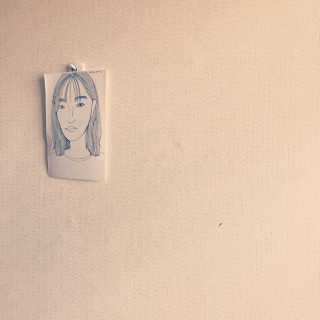 프리젠트 벽지핀 돼지 화이트 3P — 3.5점을 준 리뷰어가 2017년 1월 올린 사용 사진