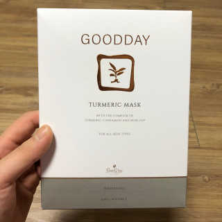 GoodDay Skincare GoodDay 강황 마스크 — 5점을 준 리뷰어가 2020년 2월 올린 사용 사진