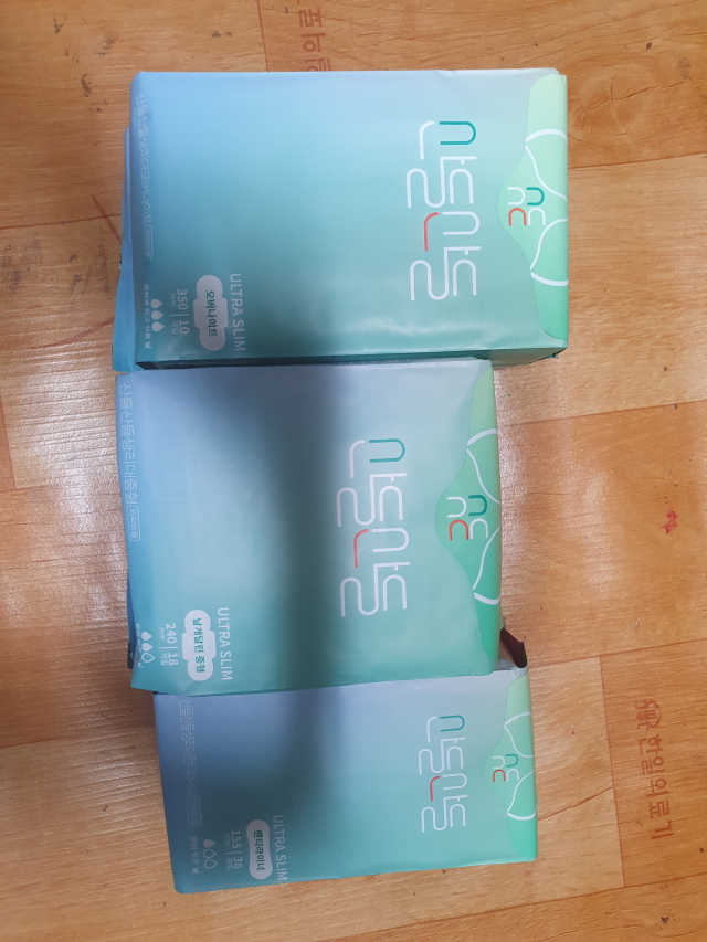 산들산들 생리대 체험 패키지 1 리뷰 사진