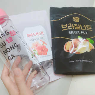 장수농가 브라질너트, 히비스커스 — 4점을 준 리뷰어가 2018년 8월 올린 사용 사진