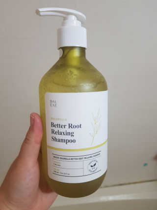 달리프 클로렐라 베러 루트 릴렉싱 샴푸 500ml — 5점을 준 리뷰어가 2019년 5월 올린 사용 사진