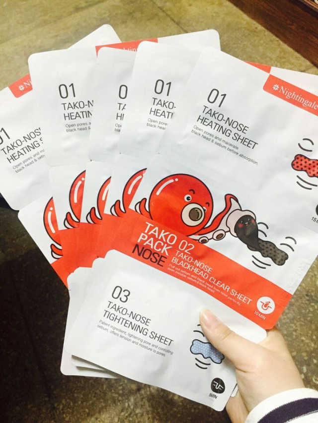 TAKO PACK NOSE [문어코팩] 리뷰 사진