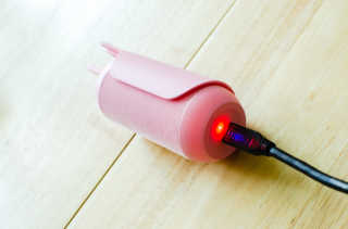 유닉스 USB 충전식 헤어롤 슈가핀 38mm — 3점을 준 리뷰어가 2020년 3월 올린 사용 사진