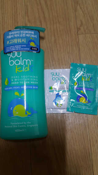 전연령_수밤키즈 헤드투토 바디워시 420ml — 5점을 준 리뷰어가 2019년 8월 올린 사용 사진