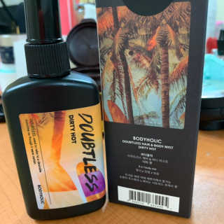 바디홀릭 다우트리스 라인 바디미스트 100ml — 5점을 준 리뷰어가 2019년 7월 올린 사용 사진