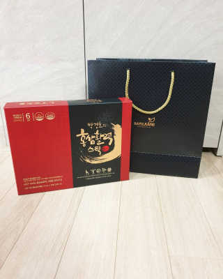 메이준뉴트리 박경호의 홍삼활력스틱 10ml x 30포 — 5점을 준 리뷰어가 2020년 3월 올린 사용 사진