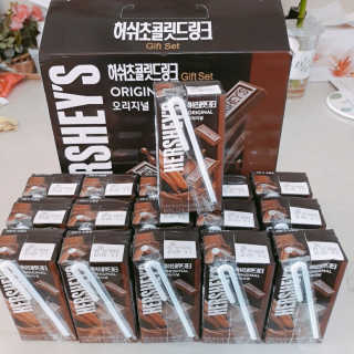 허쉬초콜릿 드링크 허쉬 초콜릿 드링크 선물세트 — 5점을 준 리뷰어가 2019년 11월 올린 사용 사진