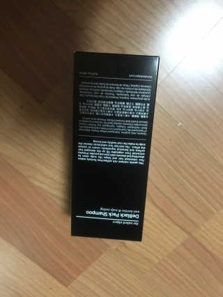 the naked object [탈모볼륨샴푸] 디블랙 팩 샴푸 — 5점을 준 리뷰어가 2019년 12월 올린 사용 사진