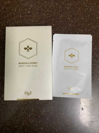 오지아이 마누카 허니 딥 케어 마스크 25ml X 10pcs — 3.5점을 준 리뷰어가 2020년 1월 올린 사용 사진
