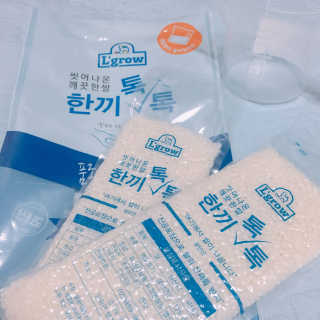 L'grow (엘그로) L'grow(엘그로) 씻어나온 한끼톡톡쌀! — 4.33점을 준 리뷰어가 2017년 11월 올린 사용 사진