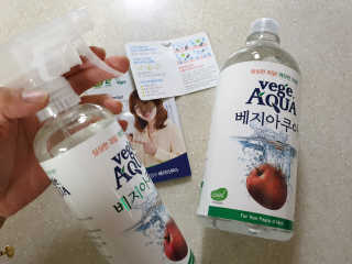 베지아쿠아 475ml + 리필 1000ml 1Set — 4점을 준 리뷰어가 2019년 10월 올린 사용 사진