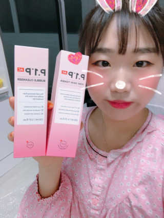 피원피 P1P.AC핑크스킨토너,버블클렌저 세트 — 4.67점을 준 리뷰어가 2018년 3월 올린 사용 사진