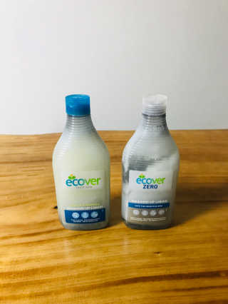 에코버 친환경 주방세제 450ml 무향+카모마일향 — 5점을 준 리뷰어가 2018년 12월 올린 사용 사진