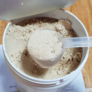 (주)이스터비엔에프 식사대용선식 원데이케어밀 1KG 대용량 — 4.67점을 준 리뷰어가 2019년 1월 올린 사용 사진