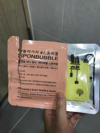 사비아 바디버블 스폰버블 — 3.83점을 준 리뷰어가 2017년 12월 올린 사용 사진