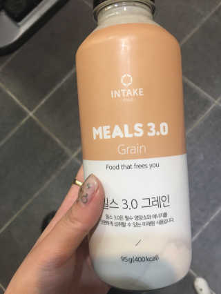 인테이크 밀스 3.0 Trial Kit(보틀형 5종) — 3.5점을 준 리뷰어가 2017년 4월 올린 사용 사진