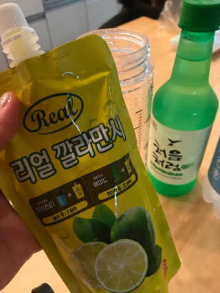 장수농가 리얼깔라만시 — 5점을 준 리뷰어가 2018년 6월 올린 사용 사진