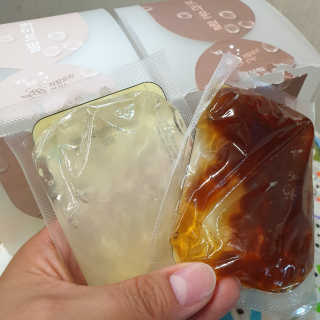 네이쳐티 화이트펄 브라운펄 60g x 6개입 2종 — 4점을 준 리뷰어가 2019년 7월 올린 사용 사진