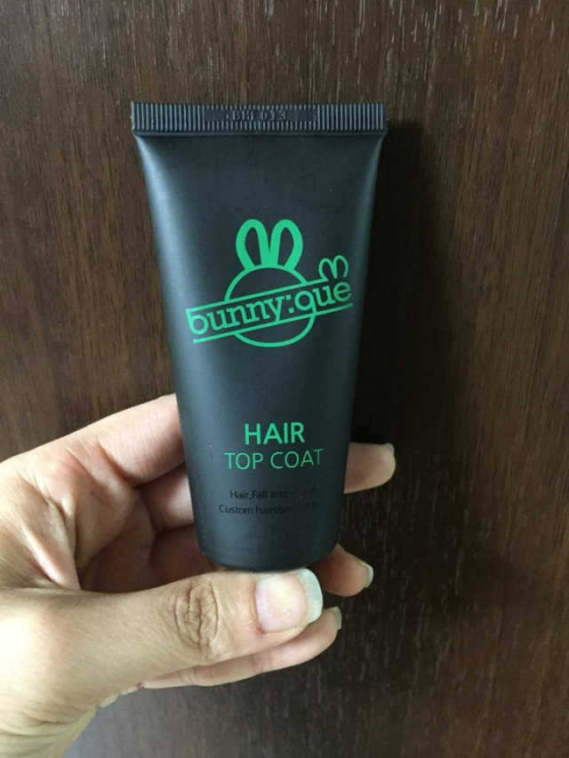 바니크 헤어탑코트 리뷰 사진