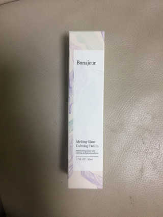 보나쥬르 멜팅 글로우 카밍 크림 50ml — 5점을 준 리뷰어가 2020년 1월 올린 사용 사진