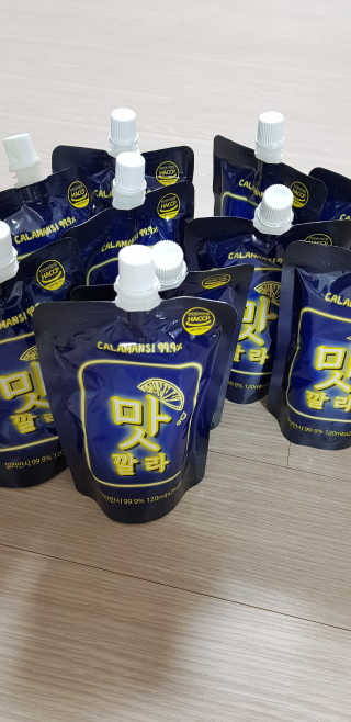 바로푸드 맛깔라 깔라만시원액 120ml x 10개 SET — 4점을 준 리뷰어가 2019년 2월 올린 사용 사진