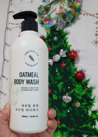 (주)에네스티 내추럴 촉촉  오트밀 바디워시 500ml — 5점을 준 리뷰어가 2019년 12월 올린 사용 사진