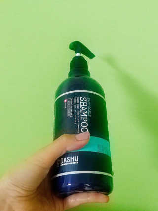다슈코리아 다슈 데일리 패스트 한방 두피 샴푸 500ml — 4.67점을 준 리뷰어가 2017년 7월 올린 사용 사진