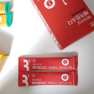 레인보우샵 올인원세탁세제,베이킹소다 스틱포6개입+세탁조클리너 — 4.5점을 준 리뷰어가 2018년 4월 올린 사용 사진