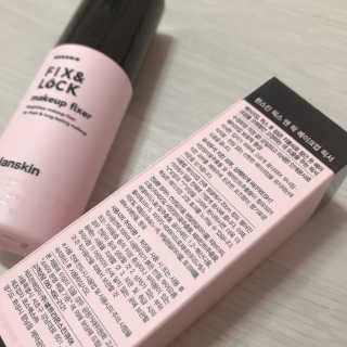 한스킨 픽스 앤 락 메이크업 픽서 — 4점을 준 리뷰어가 2018년 6월 올린 사용 사진