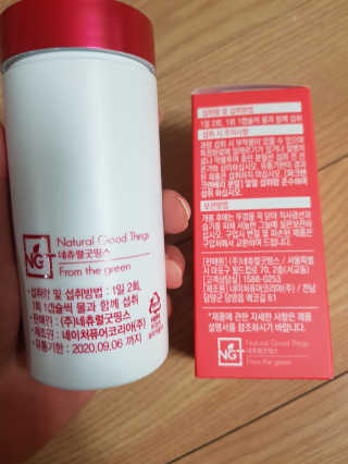 네츄럴굿띵스 잇츠 크랜베리 1병 30일분 — 4점을 준 리뷰어가 2019년 10월 올린 사용 사진