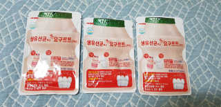 마띠유 생유산균 먹고 또 요구르트도 먹고 30알X2 + 10알X1 — 5점을 준 리뷰어가 2018년 7월 올린 사용 사진