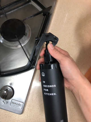 PEACE MOMENT 피스모먼트 인세컨즈포키친 320mL 천연살균소독제 — 4점을 준 리뷰어가 2019년 2월 올린 사용 사진