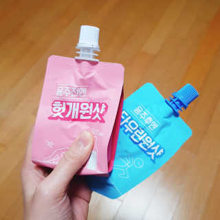 천호식품 숙취해서 헛개원샷, 타우린원샷 술푼너에게 — 5점을 준 리뷰어가 2017년 12월 올린 사용 사진