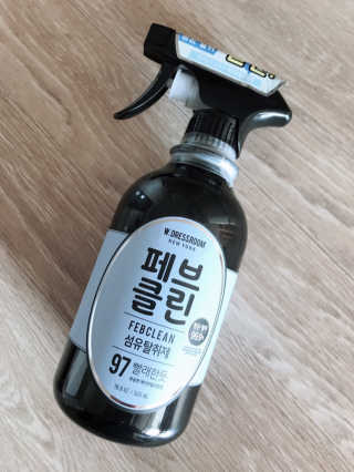 더블유드레스룸 페브클린 500ml — 5점을 준 리뷰어가 2018년 11월 올린 사용 사진