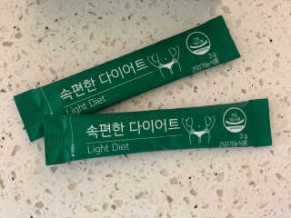 네츄럴굿띵스 속편한 다이어트 30포 — 4점을 준 리뷰어가 2019년 8월 올린 사용 사진