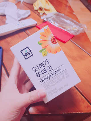네츄럴굿띵스 오!메가루테인 60일분 — 4점을 준 리뷰어가 2018년 10월 올린 사용 사진