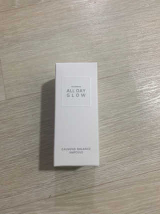 ALL DAY GLOW [올 데이 글로우] 카밍 밸런스 앰플 30ml — 4점을 준 리뷰어가 2019년 12월 올린 사용 사진