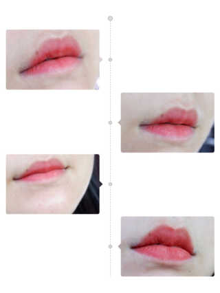 [블랙루즈] 코튼 립 컬러 — 5점을 준 리뷰어가 2018년 9월 올린 사용 사진
