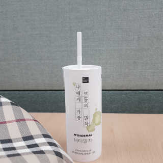 마이노멀 버터말차 - 방탄말차 6개입 — 5점을 준 리뷰어가 2019년 7월 올린 사용 사진
