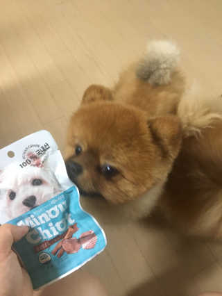 미누시아 촉촉한 닭안심 + 홍삼발효 훈제 말고기 — 5점을 준 리뷰어가 2018년 5월 올린 사용 사진